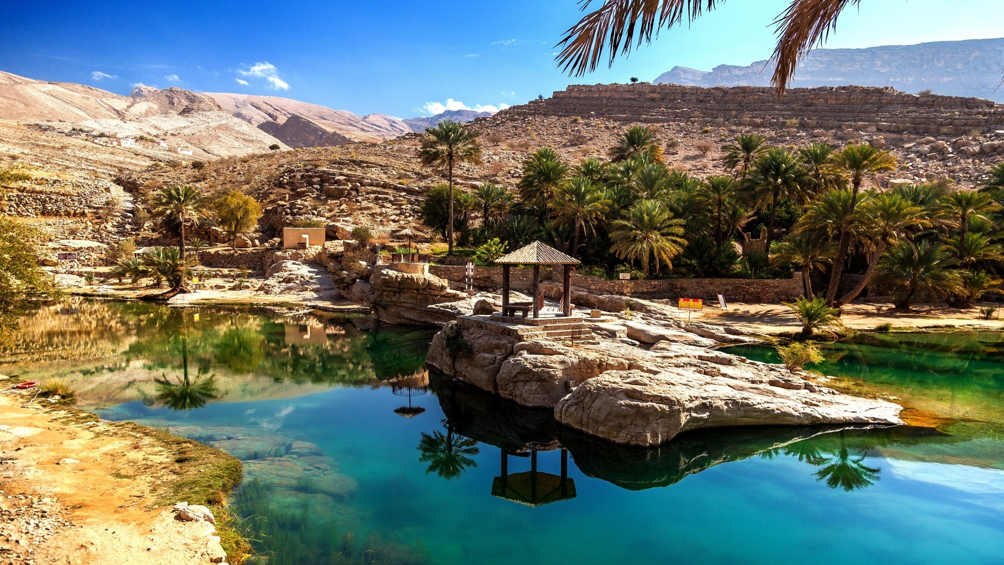 The greenest wadi in Oman, Wadi Bani Khalid